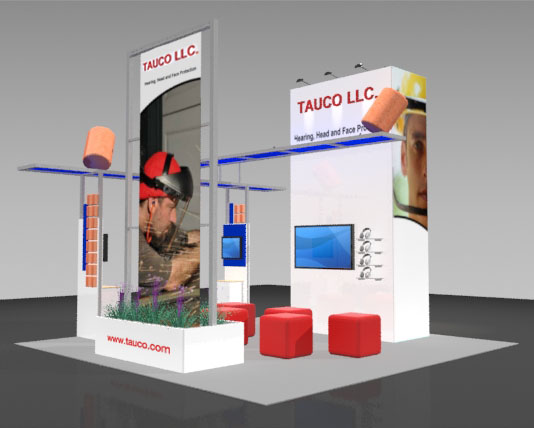 20x20 & larger displays ma, full-scale custom modual displays, exhibit trade show booth, trade show booth, Boston, MA, Island exhibit